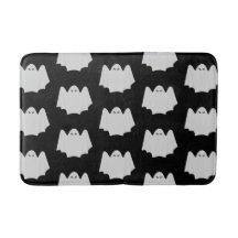 Cute Ghost Halloween Black and White Mönster