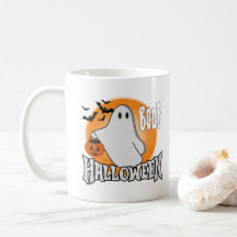 Cute Ghost Halloween Boo Mugg