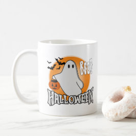 Cute Ghost Halloween Boo Mugg