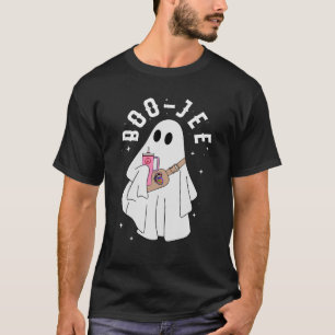 Cute Ghost Halloween Costume Boujee Boo Jee Spooky T Shirt
