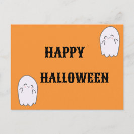 Cute Ghost Halloween Helg Vykort