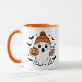 Cute Ghost Halloween Mugg