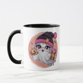 Cute Ghost Halloween Mugg