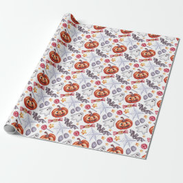 Cute ghost Halloween Presentpapper
