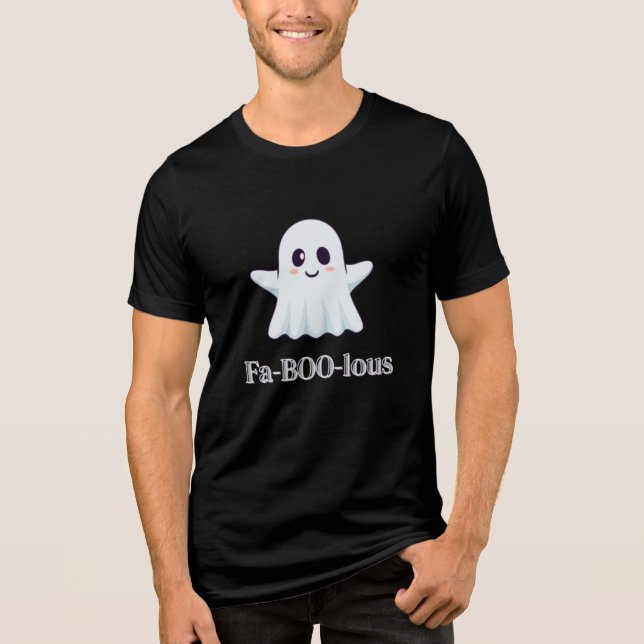 Cute Ghost Halloween Shirt T Shirt (Framsida)