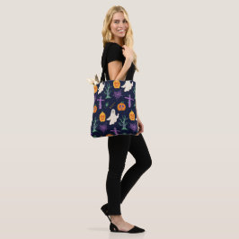 CUTE GHOST HALLOWEEN TOTE BAG TYGKASSE