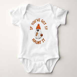 Cute Ghost Halloween Tote med Pumpkin Spice Vibes T Shirt