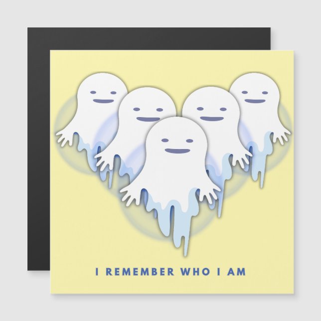 Cute Ghost - jag minns vem jag är (Fram/baksida)