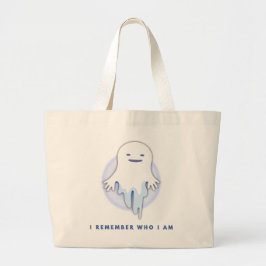 Cute Ghost - jag minns vem jag är Gift Jumbo Tygkasse