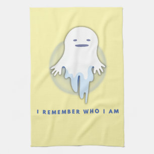 Cute Ghost - jag minns vem jag är Gift Kökshandduk