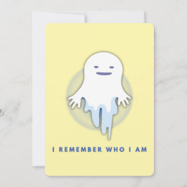 Cute Ghost - jag minns vem jag är Inbjudningar