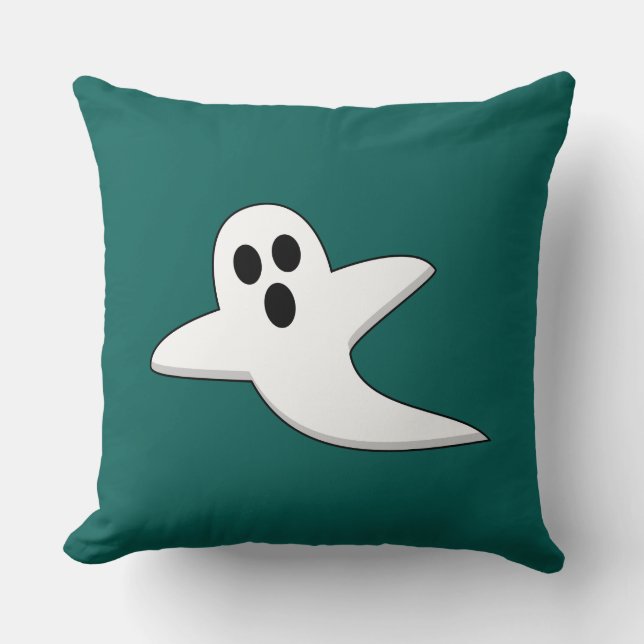 Cute Ghost Kudde (Framsida)