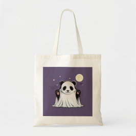 Cute Ghost Panda Under the Moon  Tygkasse