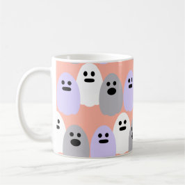 Cute Ghost Pastel Kaffemugg