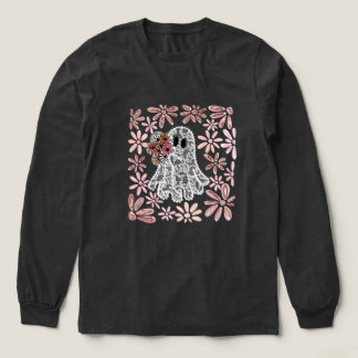 Cute Ghost Shirt for Women Halloween Ghost Shirt T