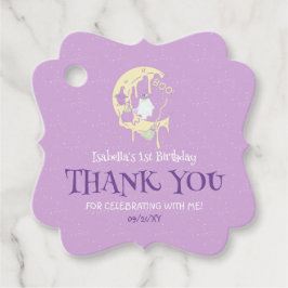 Cute Ghost Spooky 1:a Birthday Halloween Gåvor Etiketter