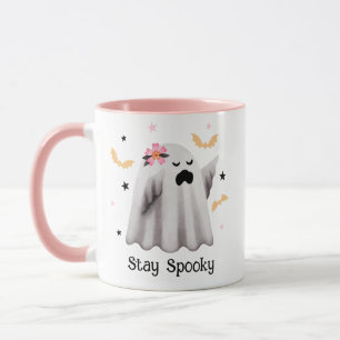 Cute Ghost Stanna Spooky Halloween Mugg