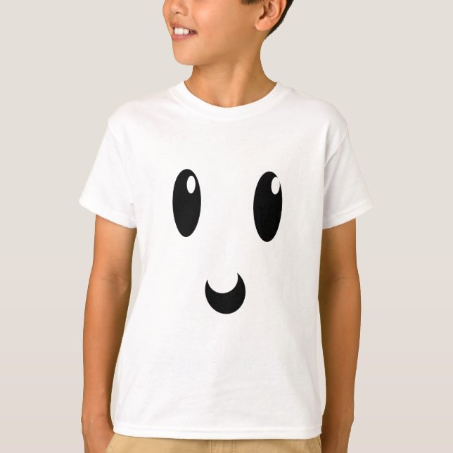 Cute Ghost T Shirt (Framsida)