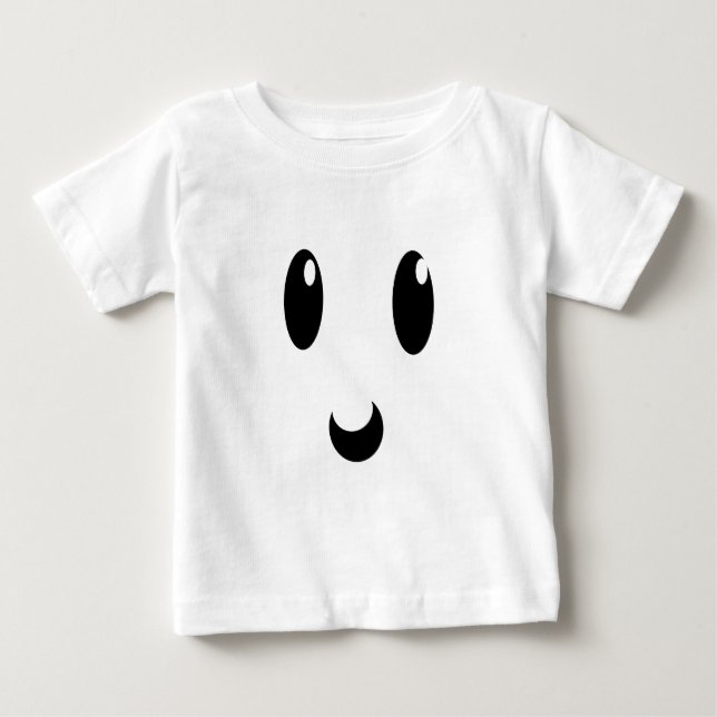 Cute Ghost Tee Shirt (Framsida)