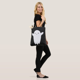 Cute Ghost Tote Bag Tygkasse