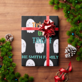 Cute Ghost Trick or Treat  Presentpapper