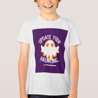 Cute Ghost 'Update Your Haunting' T Shirt
