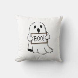 Cute Ghostly BOO Fun Kudde