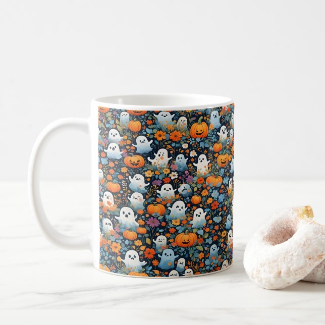 Cute Ghouls Halloween Mugg (Med munk)