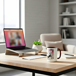 Cute Gift for Cat Lovers & Football Fans Mugg