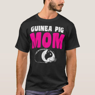 Cute Gift för Funny Guinea Gris Mamma T Shirt