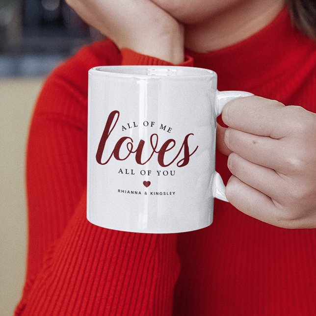 Cute Gift! "Jag KÄRLEK, ni alla" Kaffemugg (Skapare uppladdad)