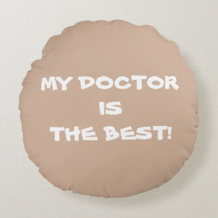 Cute Gift MY DOKTOR ÄR DET BÄSTA! Dekorativ kudde