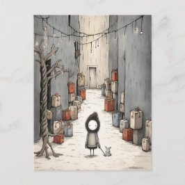 Cute Gifts Alley Helg Vykort