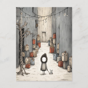 Cute Gifts Alley Helg Vykort
