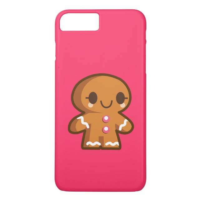 Cute Gingberbröd Man Case-Mate iPhone Skal (Baksida)