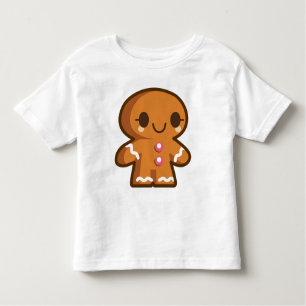 Cute Gingberbröd Man Tee