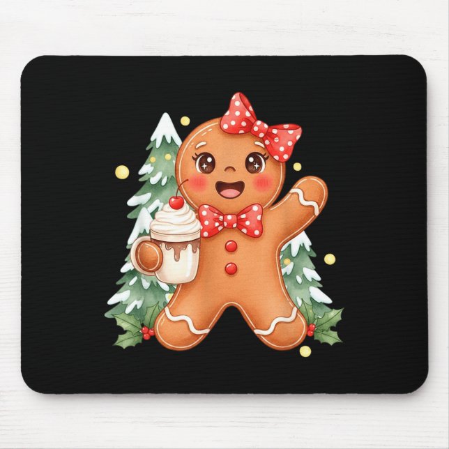 Cute Gingerbread Christmas Snow Xmas For Men Women Musmatta (Framsidan)