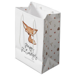 Cute Gingertea Fox Helgdag