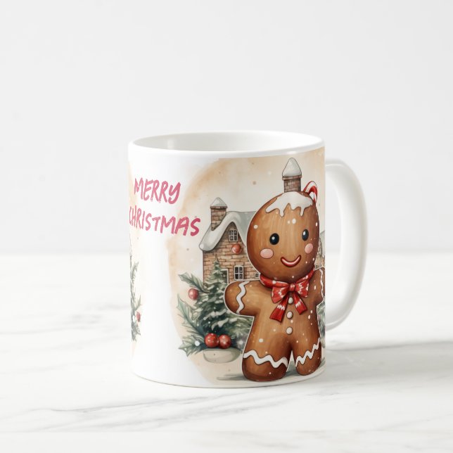 Cute Gingertea God jul Kaffemugg (Framsida höger)