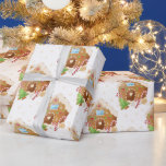 Cute Gingerwab House Jul Wrapping Papper Presentpapper<br><div class="desc">Cute Gingerwab House Jul Wrapping Papper</div>