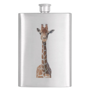 Cute giraffe ansikte fickplunta