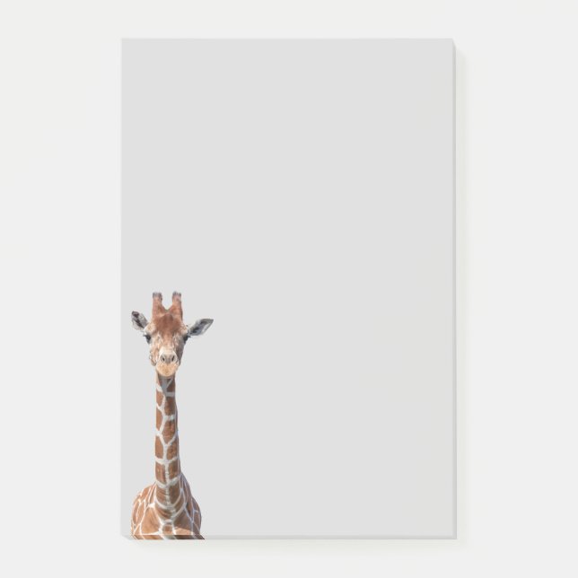 Cute giraffe ansikte post-it block (Framsida)