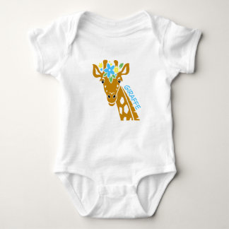 Cute Giraffe Baby T Shirt