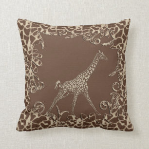 Cute Giraffe Dekorativ kudde
