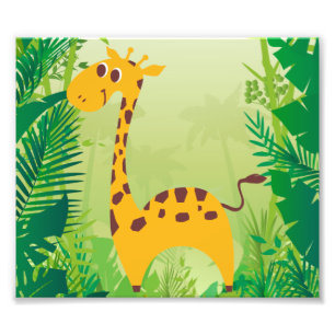 Cute Giraffe Fototryck