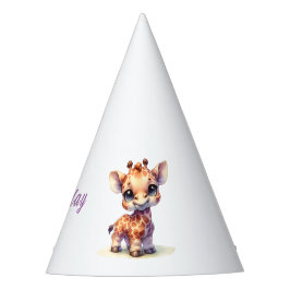 Cute giraffe grattis på födelsedagen