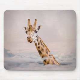 Cute giraffe head in clouds musmatta