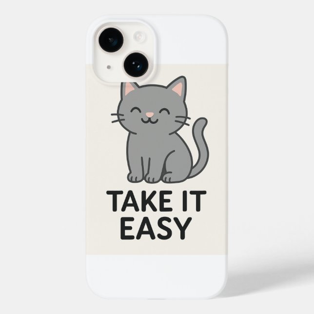 Cute Giraffe iphone case - Safari Stil med Fu (Baksida)