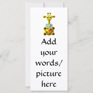 Cute Giraffe med Goldfish