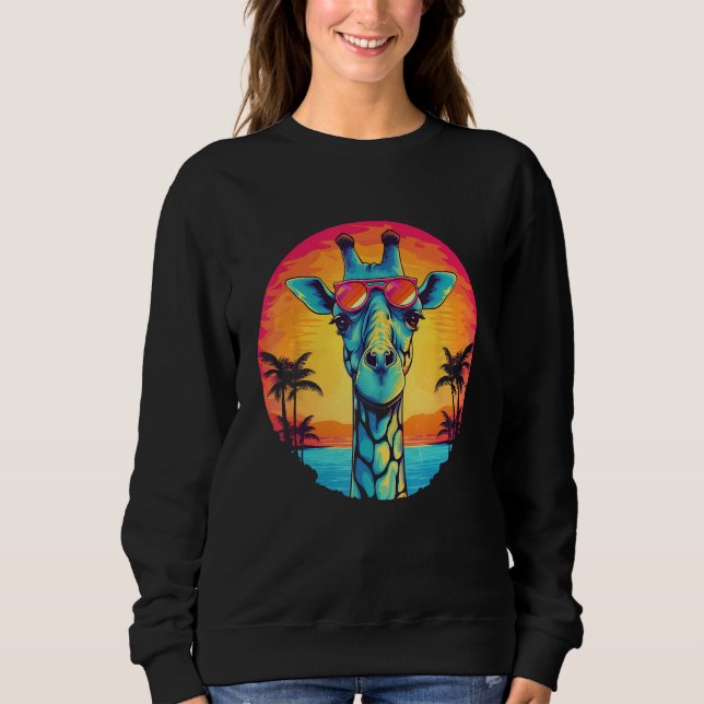 Cute Giraffe Men Women Kids 11 T Shirt (Framsida)